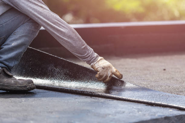 Professional Emergency Waterproofing technician working in Climax, MI